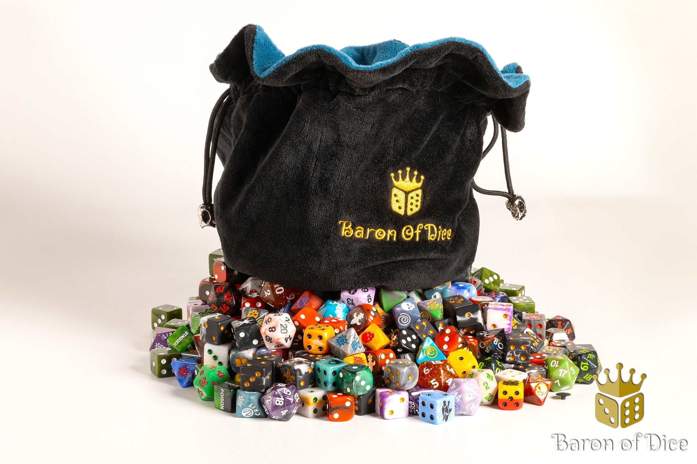 Big Ass Dice Bag, Holds 550+ Dice!