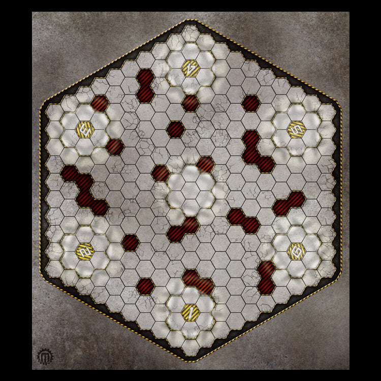 Mats by Mars: Aristeia Compatible Wargaming Play Mat Board