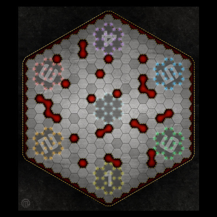 Mats by Mars: Aristeia Compatible Wargaming Play Mat Board