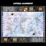 Mats by Mars:  Frozen Lake Fantasy Football Play Mat / Pitch