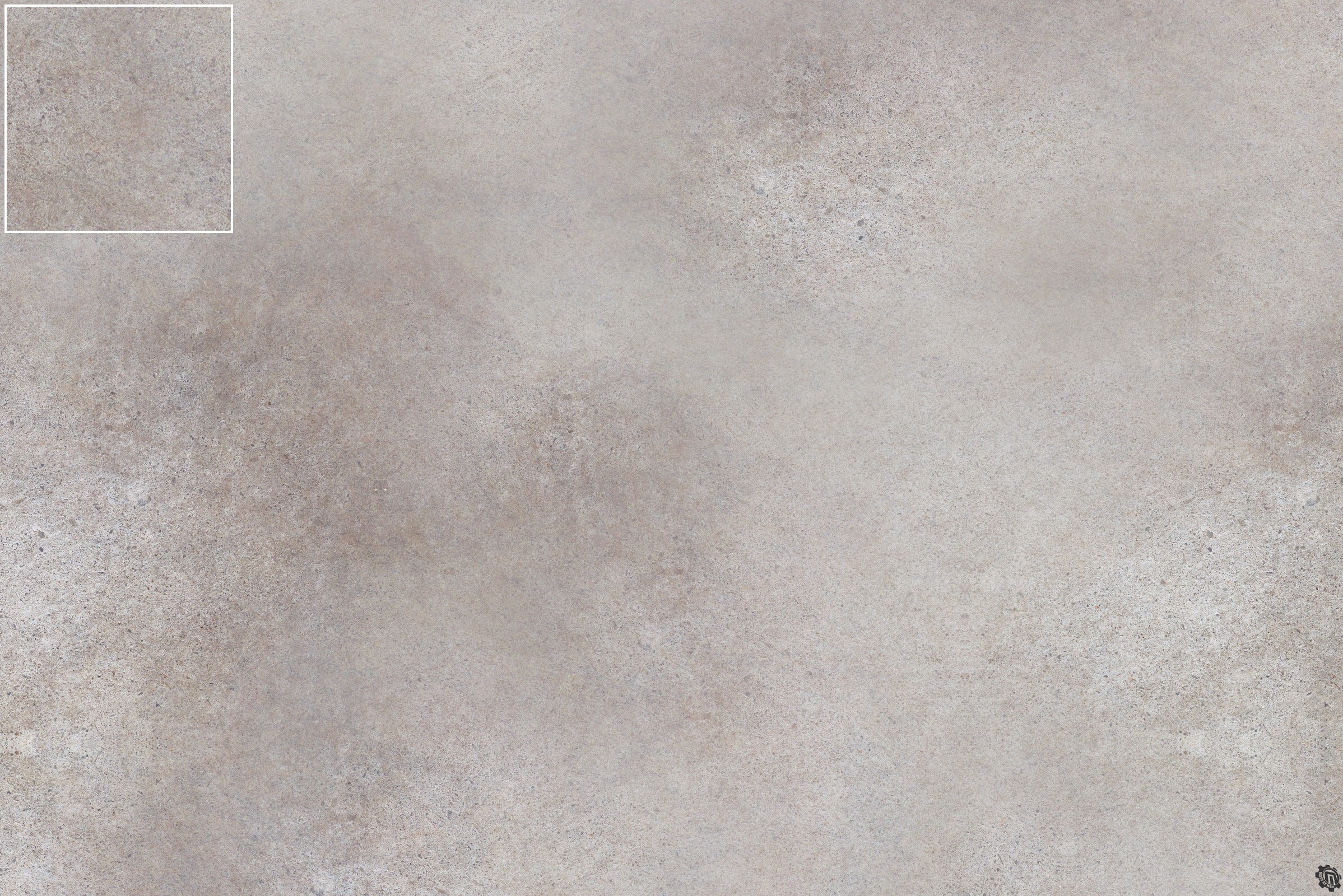Mats by Mars: Koncrete Blok (Light) Tabletop Wargaming Play Mat