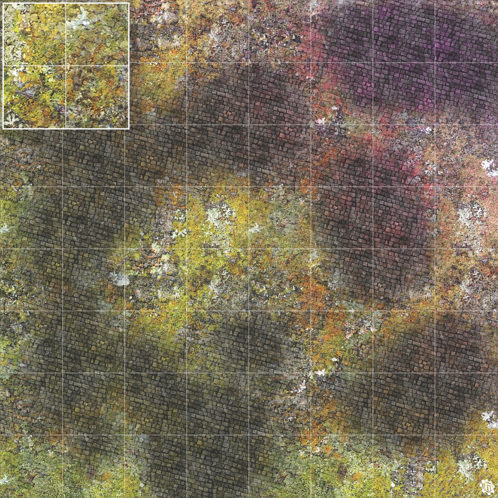 Mats by Mars: Abandoned City v1.0 Tabletop Wargaming Play Mat