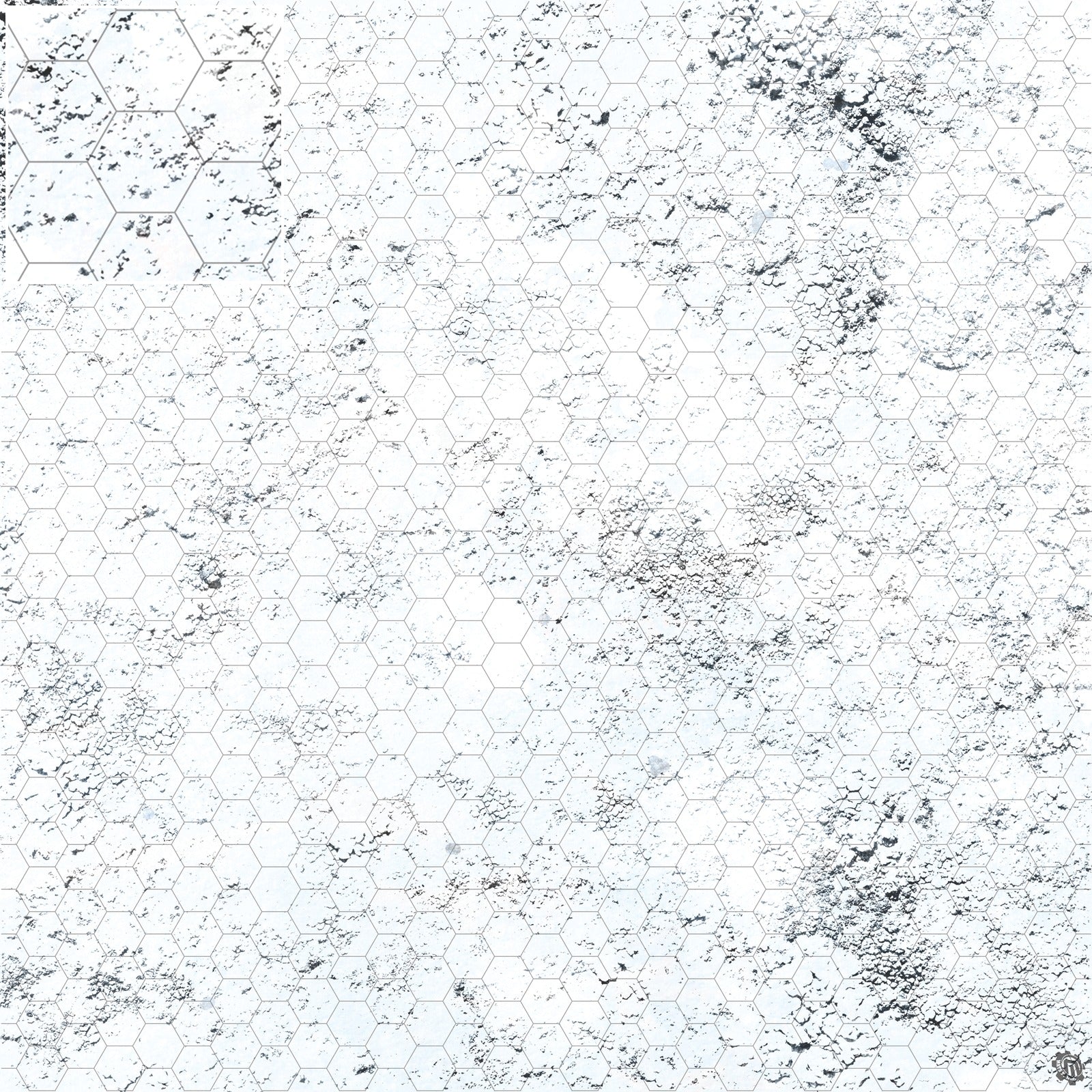 Mats by Mars: Winter's Wrath v1.0 Tabletop Wargaming Play Mat