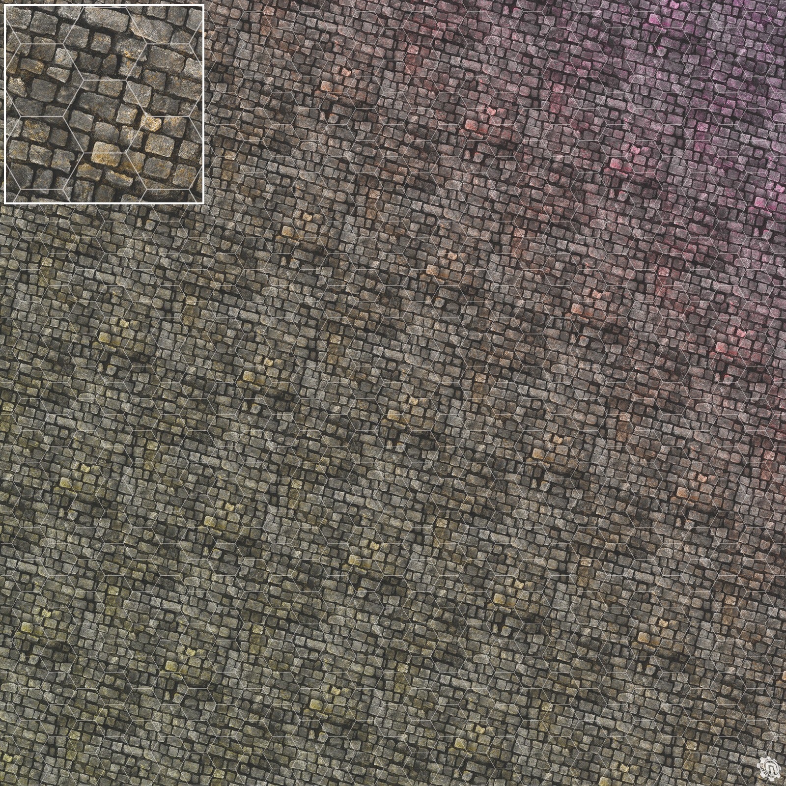 Mats by Mars: Bustling City v1.0 Tabletop Wargaming Play Mat