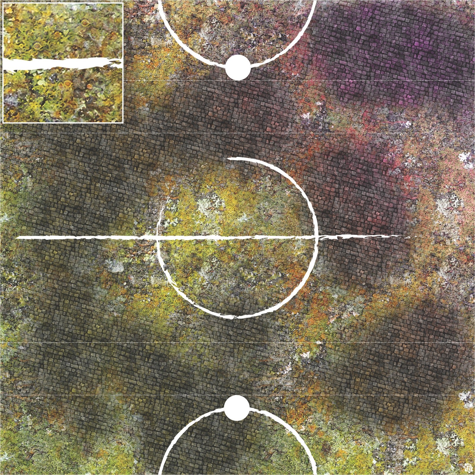 Mats by Mars: Abandoned City v1.0 Tabletop Wargaming Play Mat