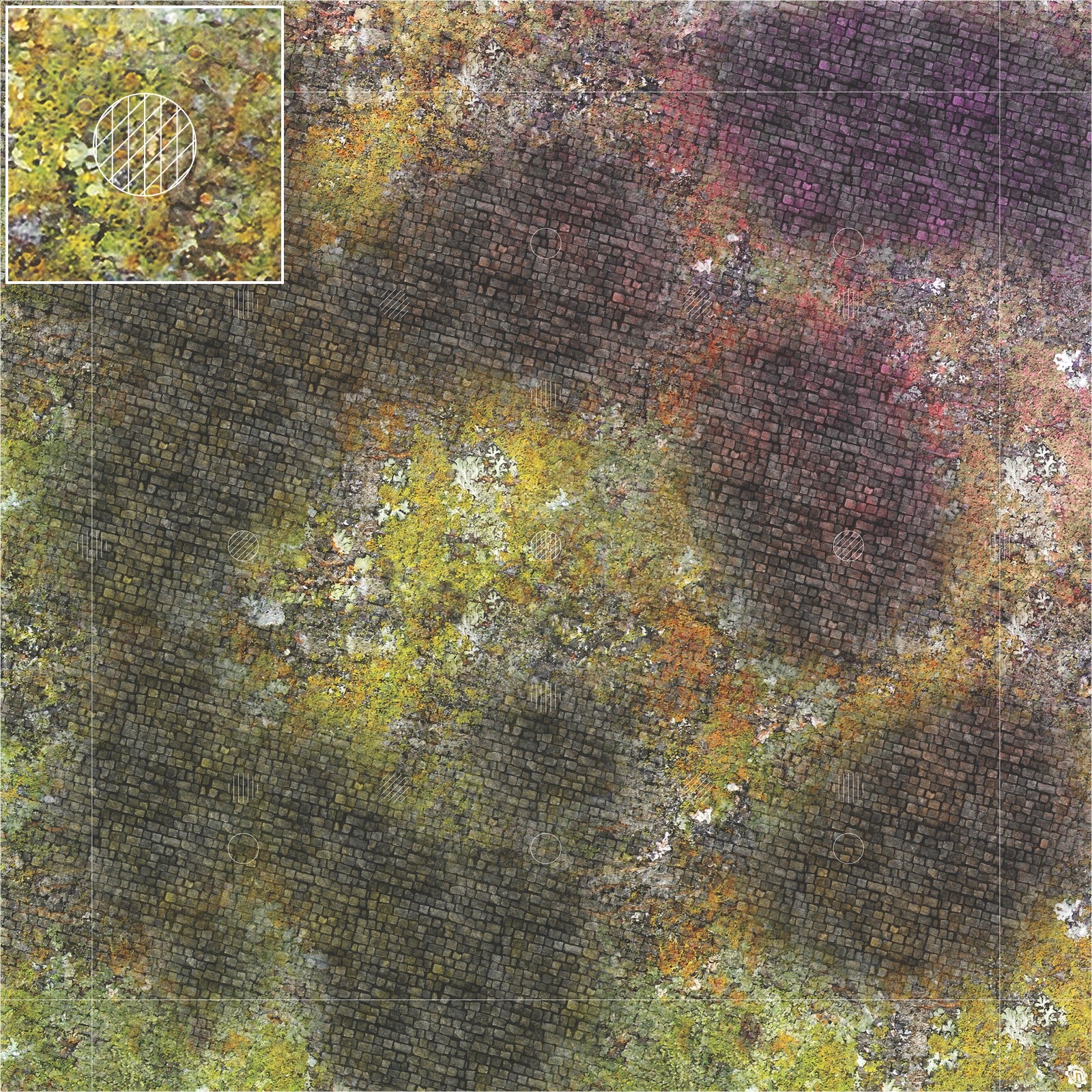 Mats by Mars: Abandoned City v1.0 Tabletop Wargaming Play Mat