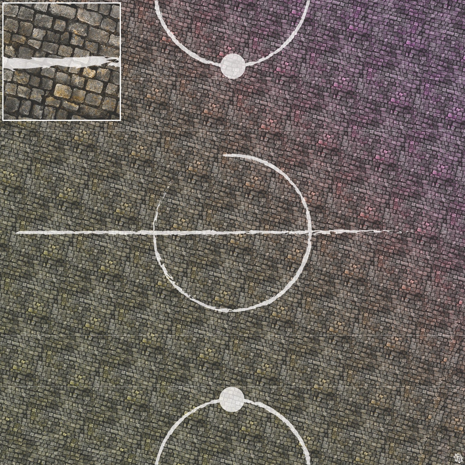 Mats by Mars: Bustling City v1.0 Tabletop Wargaming Play Mat
