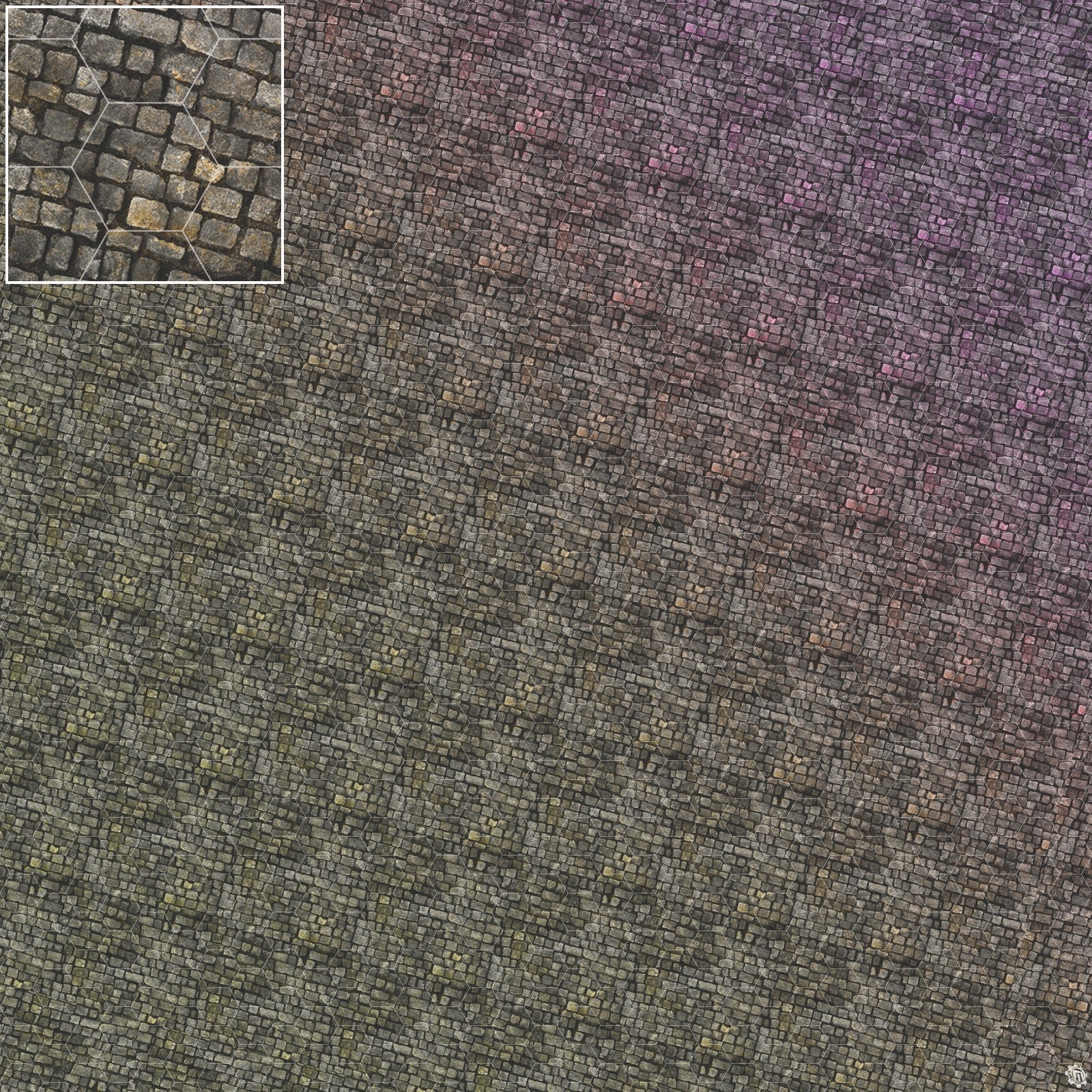 Mats by Mars: Bustling City v1.0 Tabletop Wargaming Play Mat