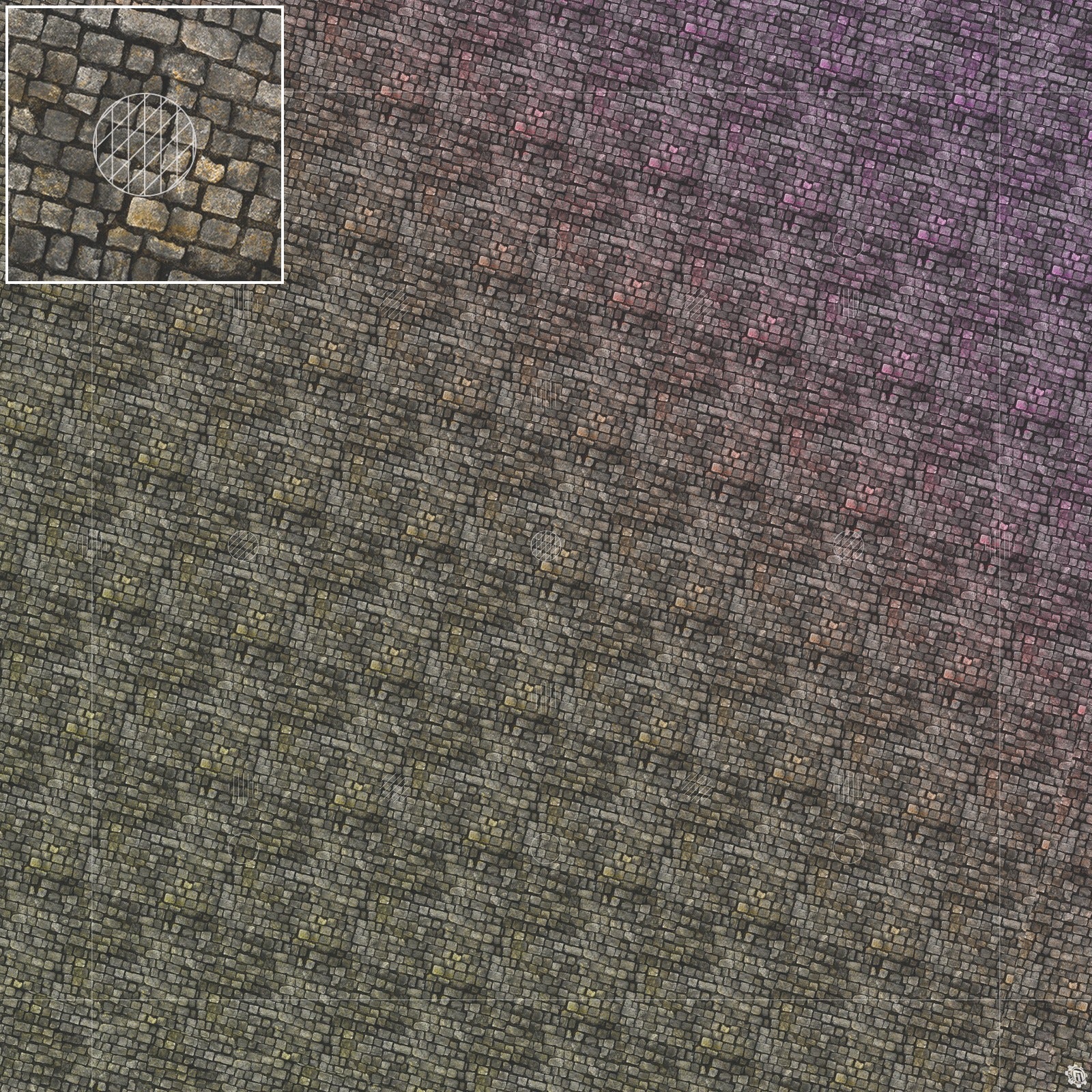 Mats by Mars: Bustling City v1.0 Tabletop Wargaming Play Mat