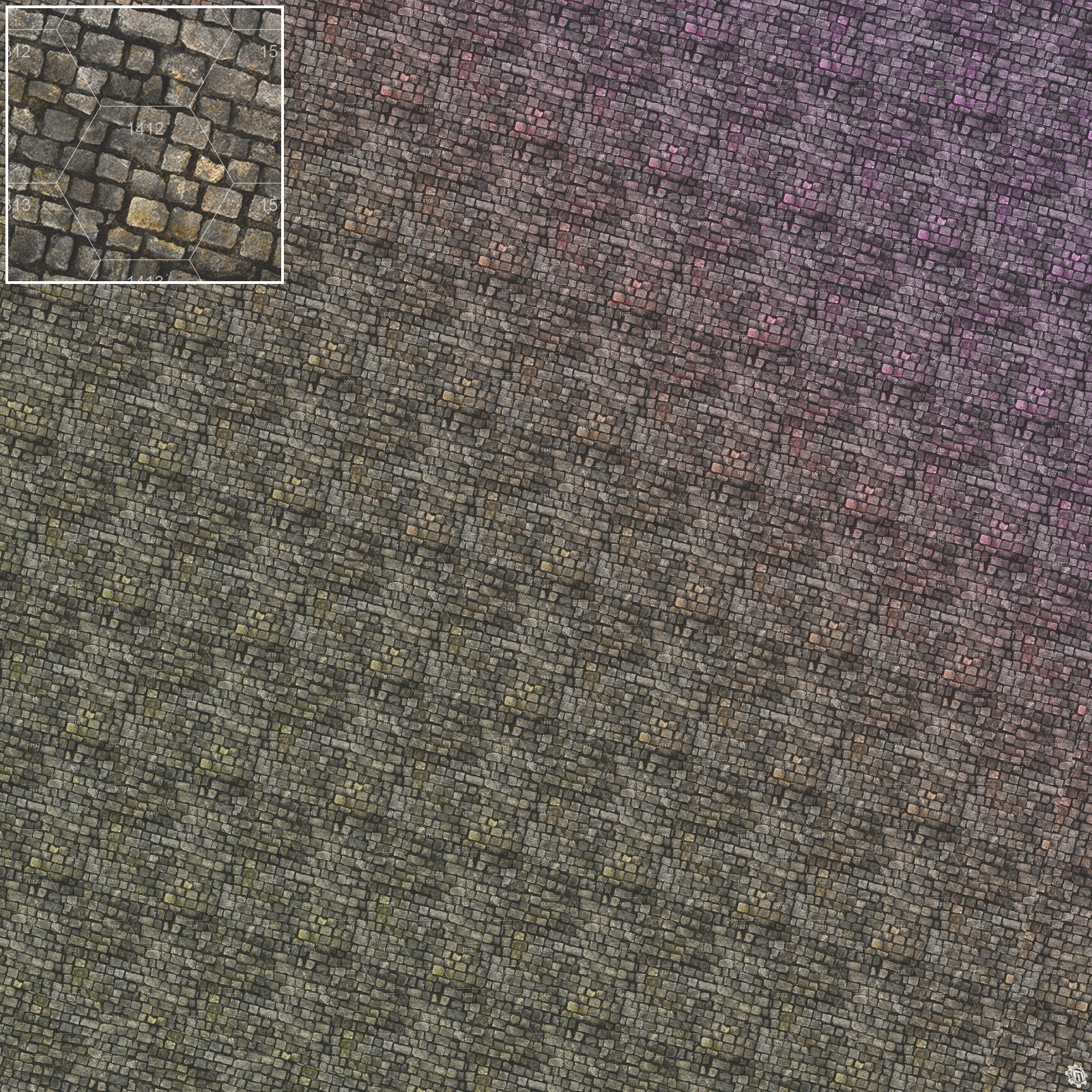 Mats by Mars: Bustling City v1.0 Tabletop Wargaming Play Mat