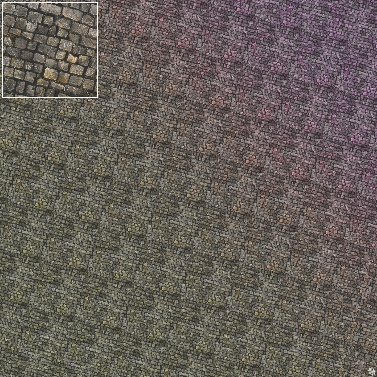 Mats by Mars: Bustling City v1.0 Tabletop Wargaming Play Mat