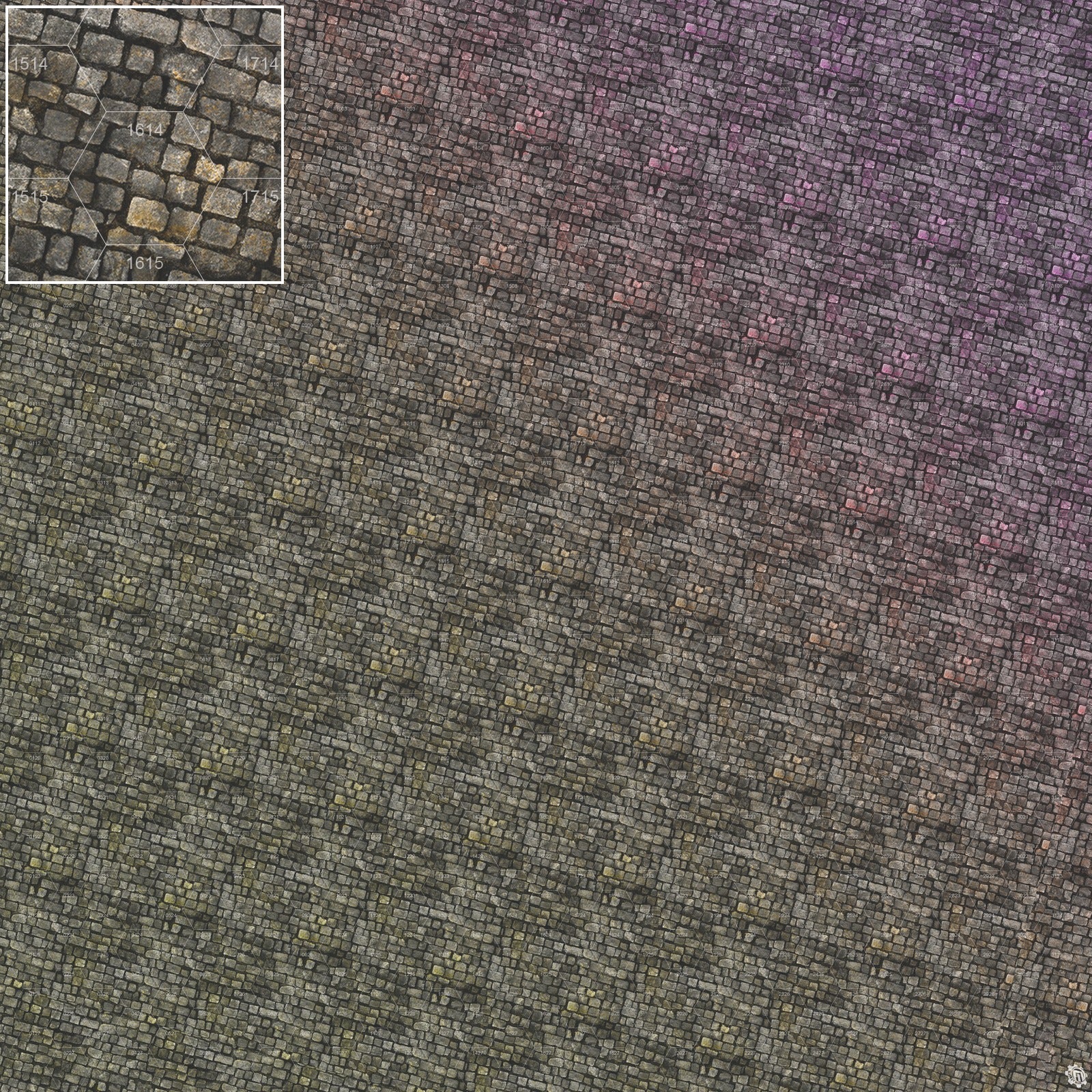Mats by Mars: Bustling City v1.0 Tabletop Wargaming Play Mat