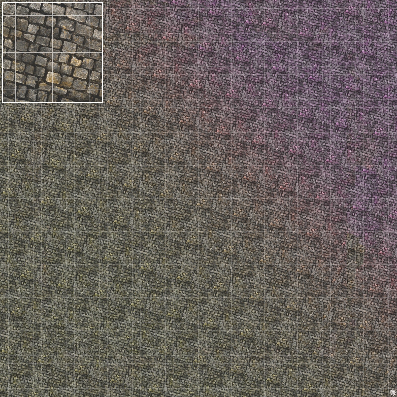 Mats by Mars: Bustling City v1.0 Tabletop Wargaming Play Mat