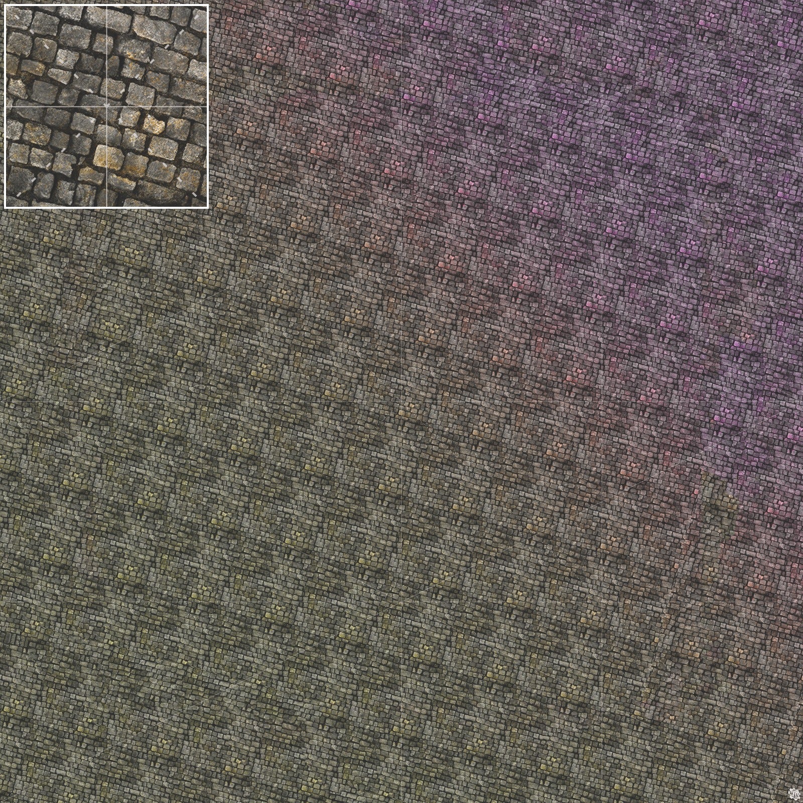 Mats by Mars: Bustling City v1.0 Tabletop Wargaming Play Mat
