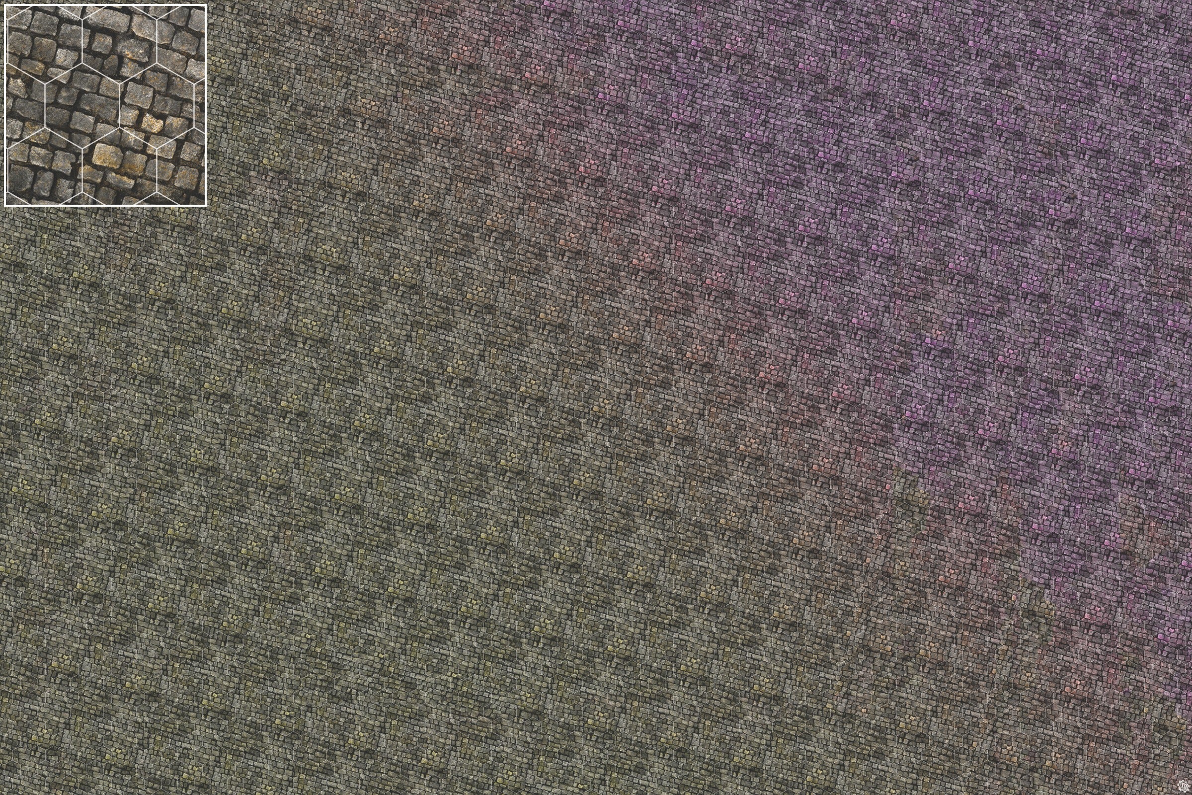 Mats by Mars: Bustling City v1.0 Tabletop Wargaming Play Mat