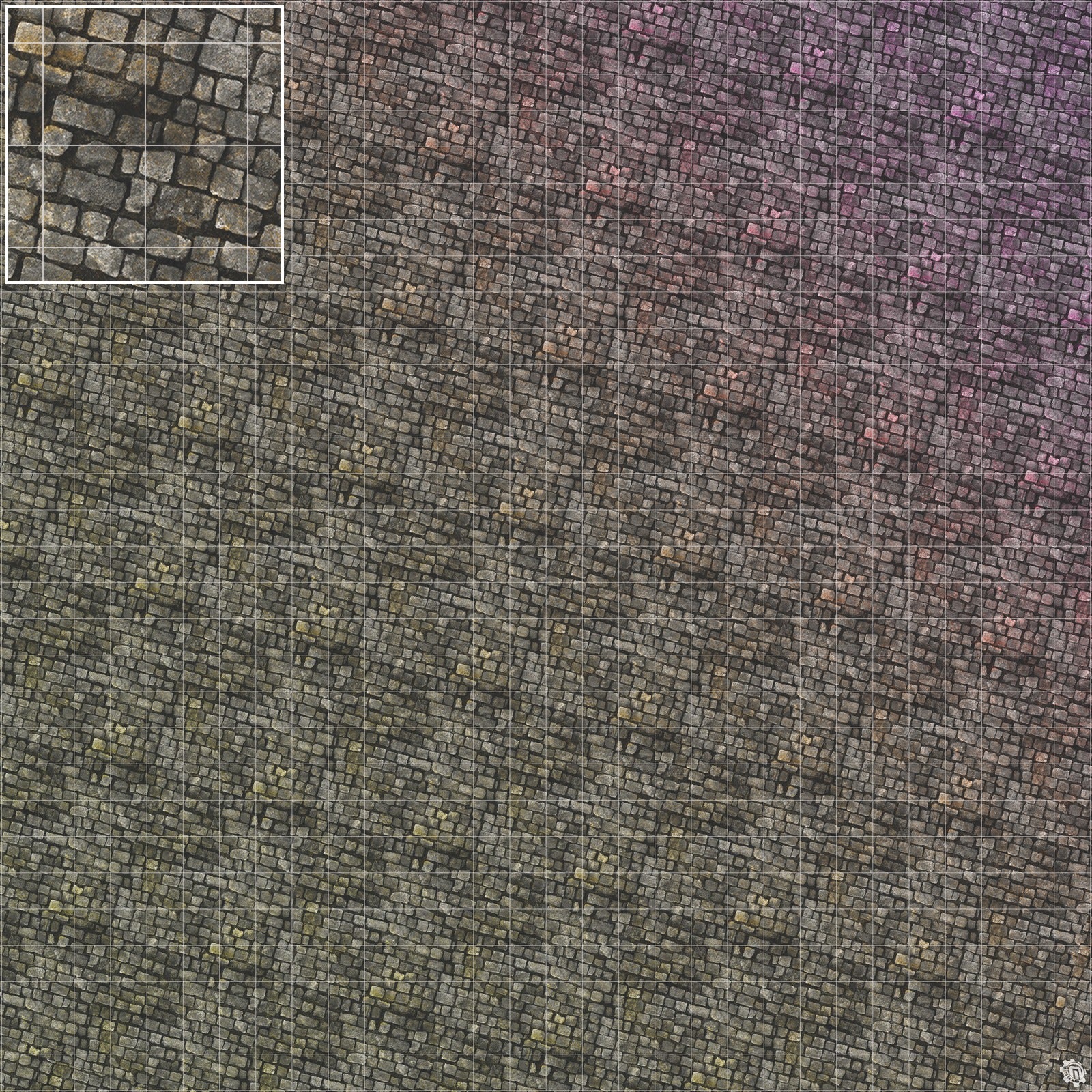 Mats by Mars: Bustling City v1.0 Tabletop Wargaming Play Mat