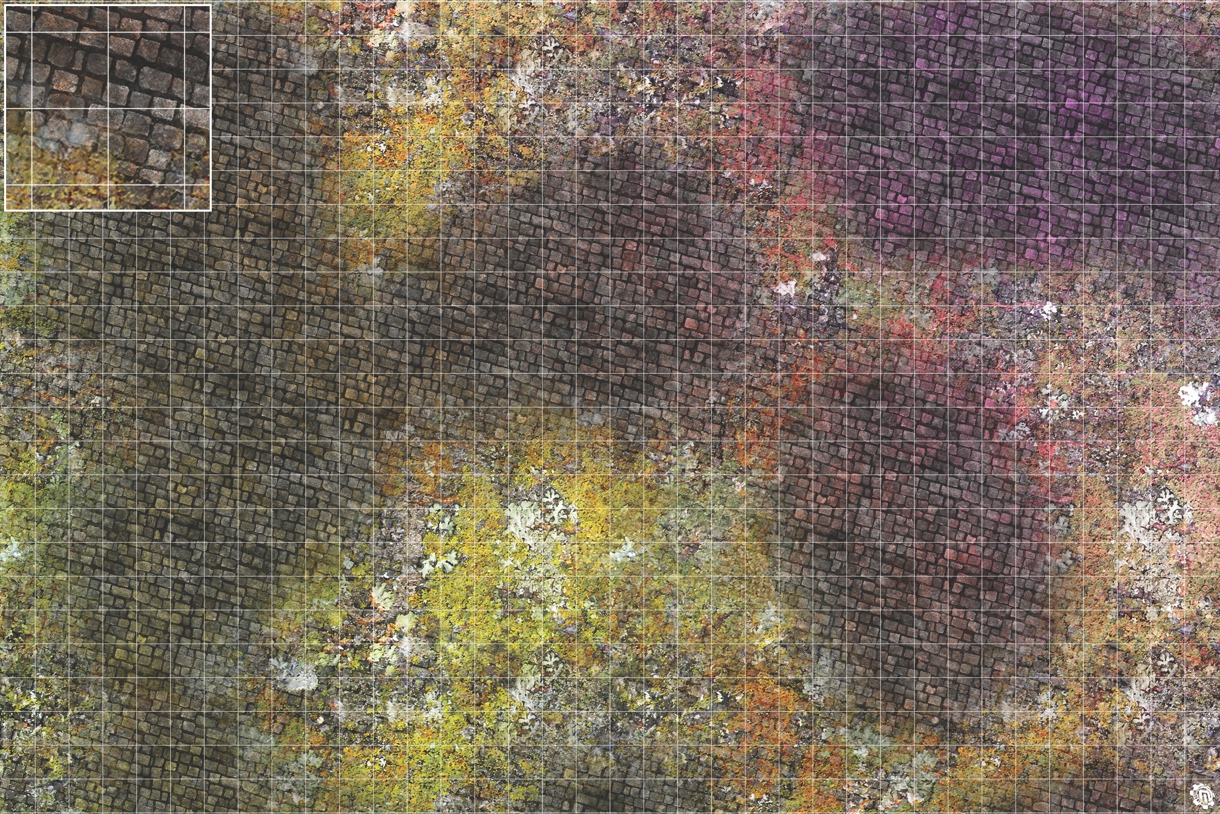 Mats by Mars: Abandoned City v1.0 Tabletop Wargaming Play Mat