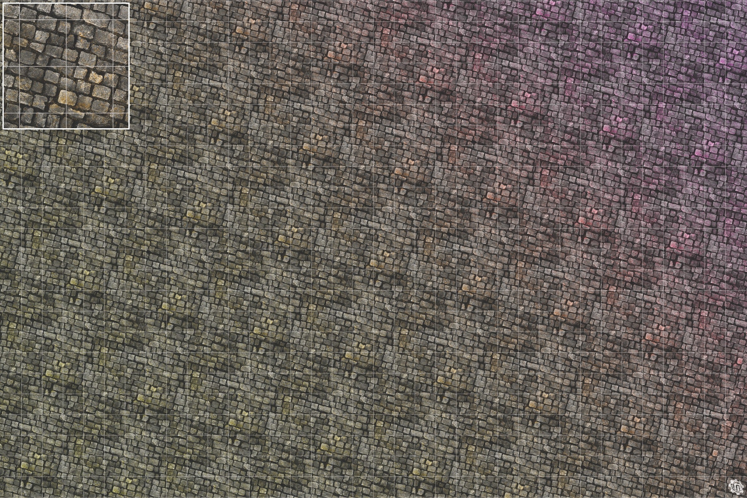 Mats by Mars: Bustling City v1.0 Tabletop Wargaming Play Mat