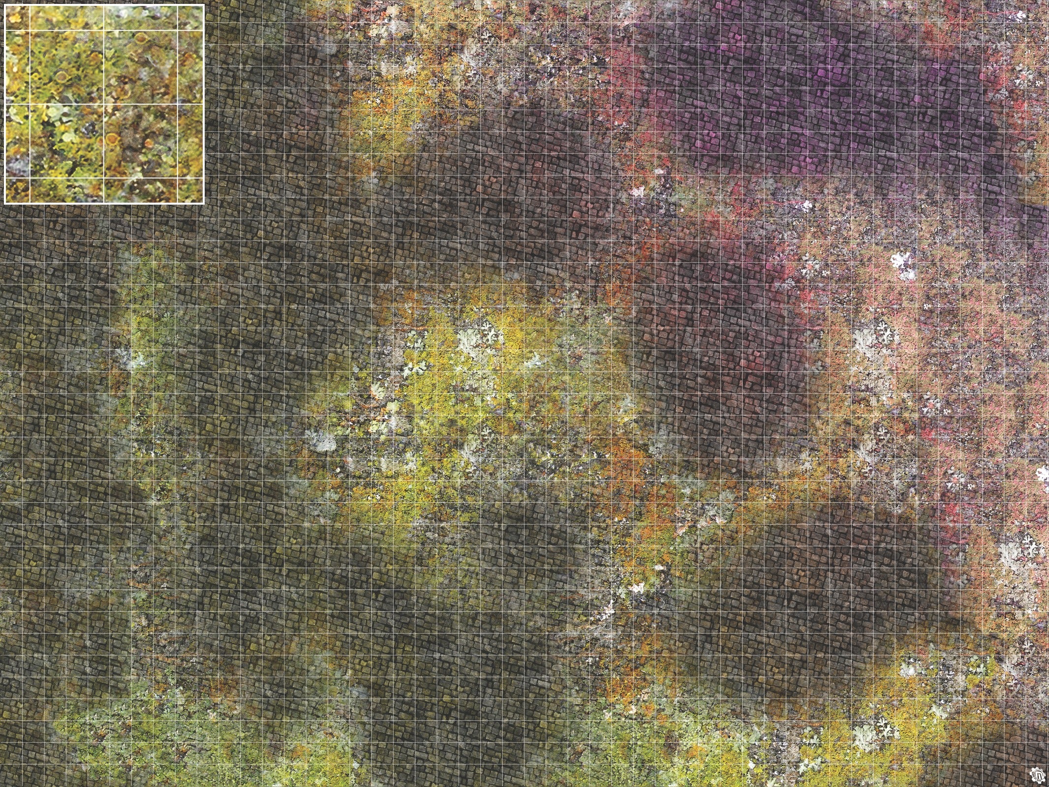 Mats by Mars: Abandoned City v1.0 Tabletop Wargaming Play Mat