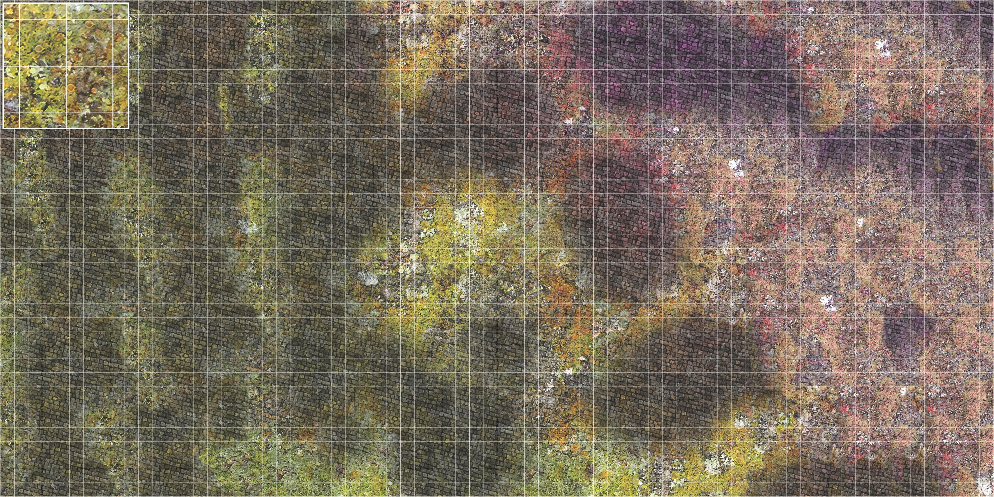 Mats by Mars: Abandoned City v1.0 Tabletop Wargaming Play Mat