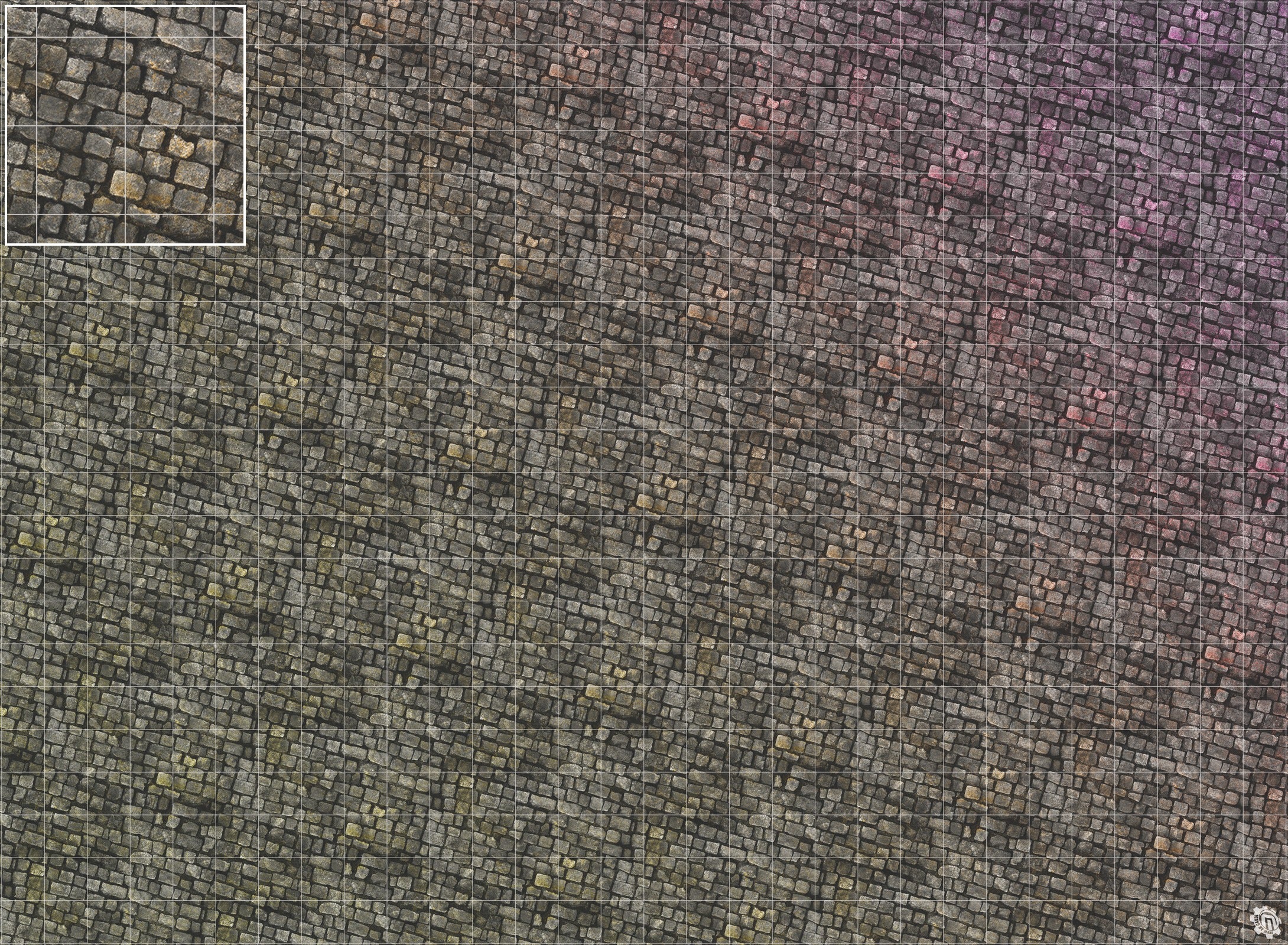Mats by Mars: Bustling City v1.0 Tabletop Wargaming Play Mat