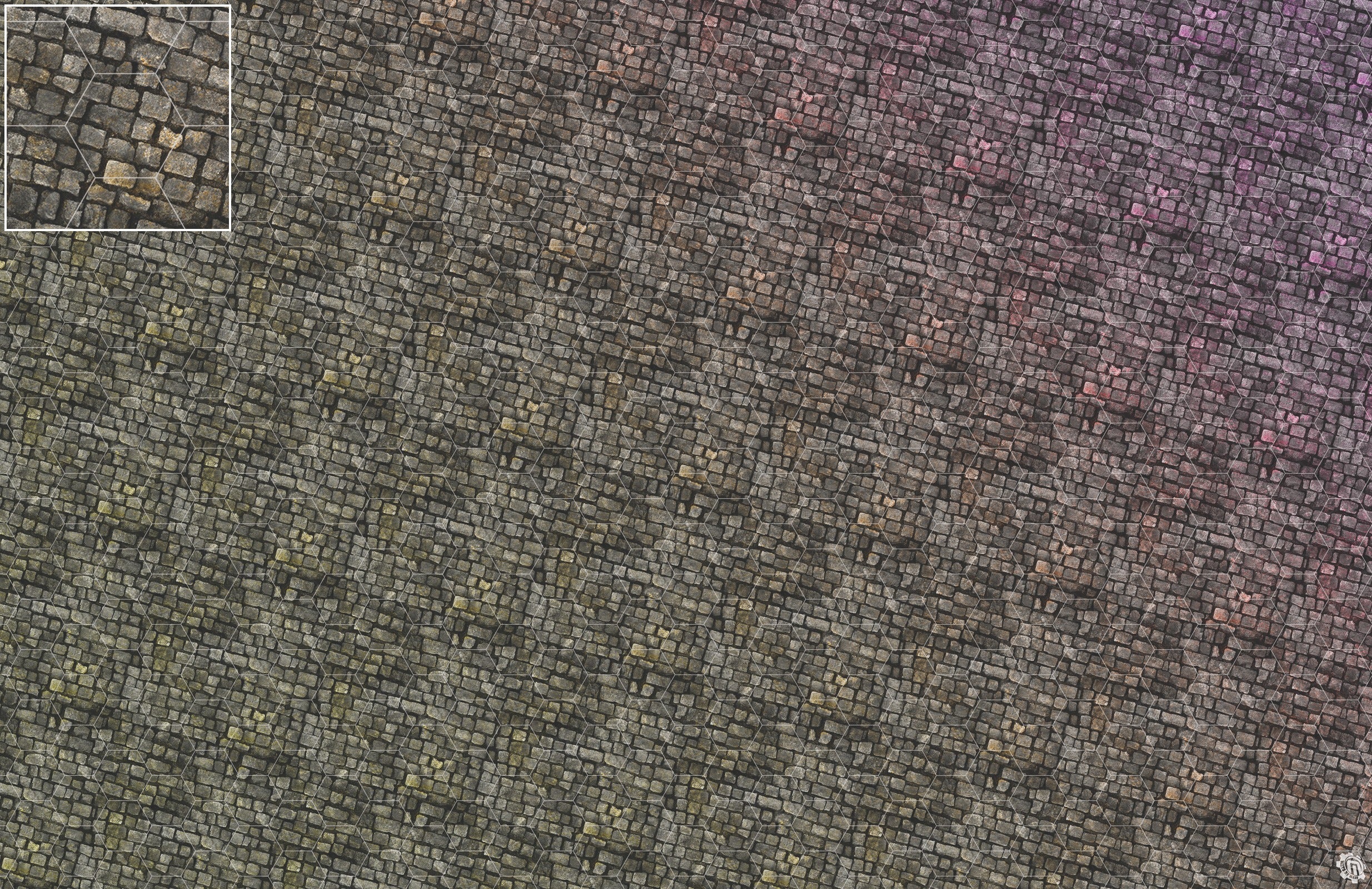 Mats by Mars: Bustling City v1.0 Tabletop Wargaming Play Mat