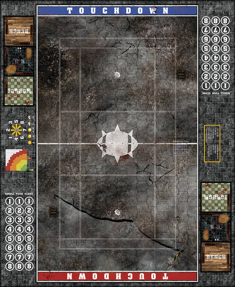 Mats by Mars: Urban Strike  Fantasy Football Play Mat / Pitch