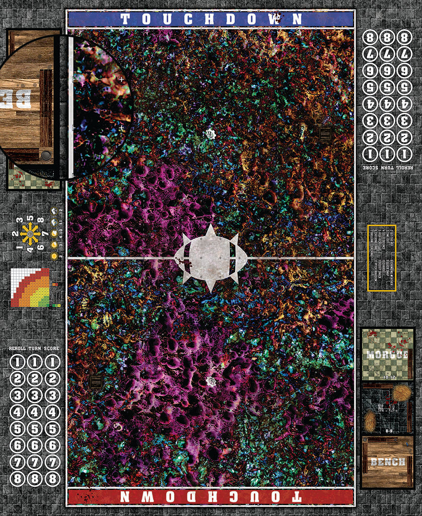 Custom Fantasy Football Play Mat / Pitch 11s