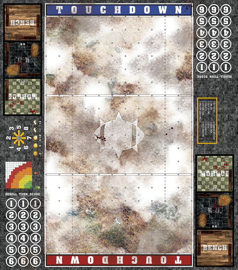 Custom Fantasy Football 7s Play Mat / Pitch from Mats by Mars