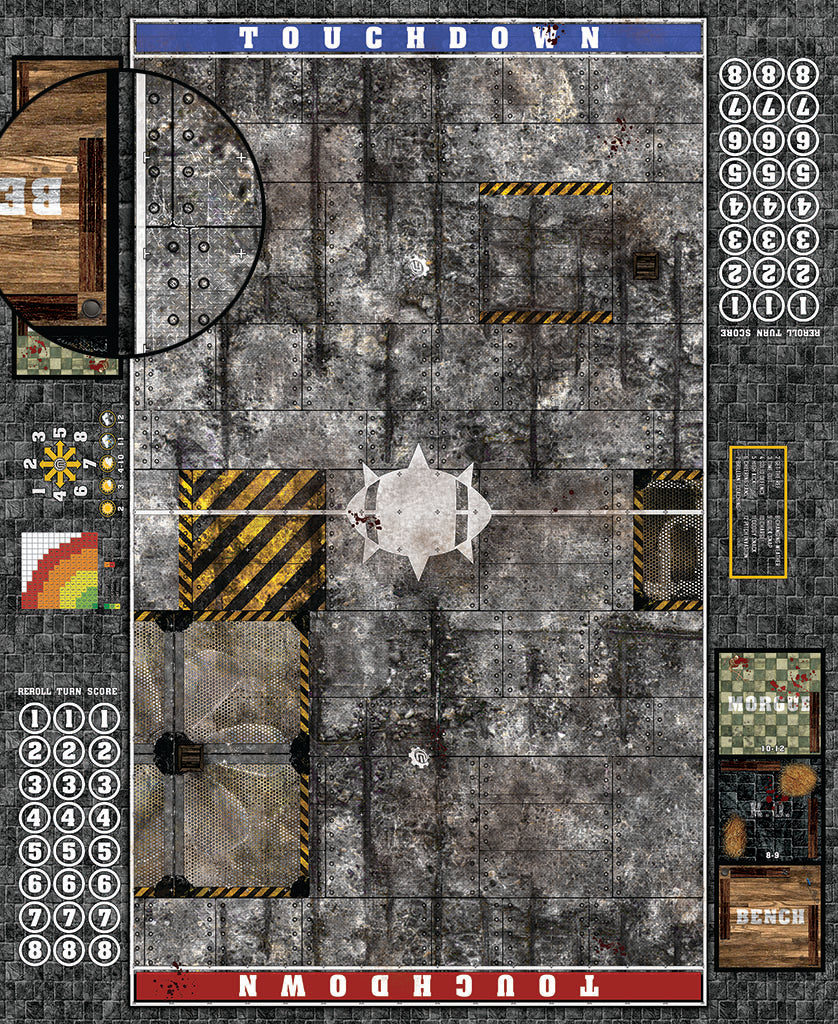 Custom Fantasy Football Play Mat / Pitch 11s