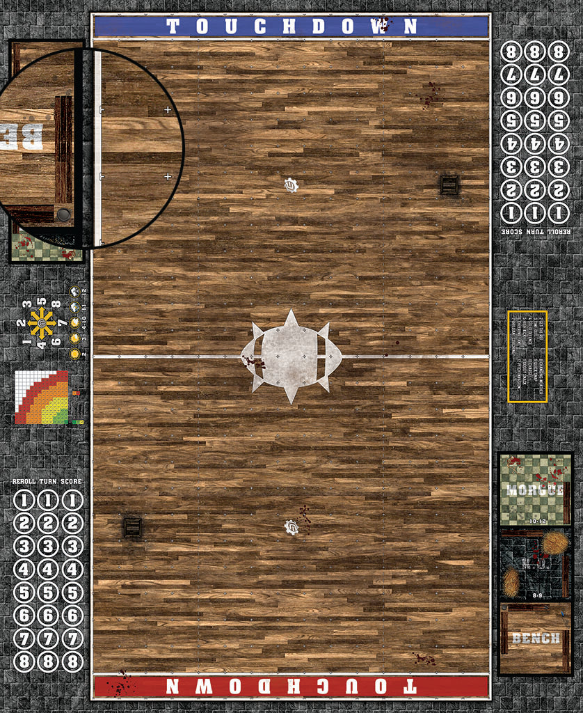 Custom Fantasy Football Play Mat / Pitch 11s