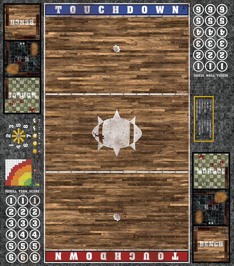 Custom Fantasy Football 7s Play Mat / Pitch from Mats by Mars