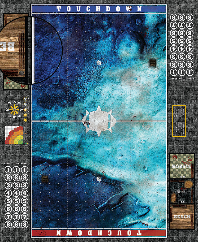 Custom Fantasy Football Play Mat / Pitch 11s