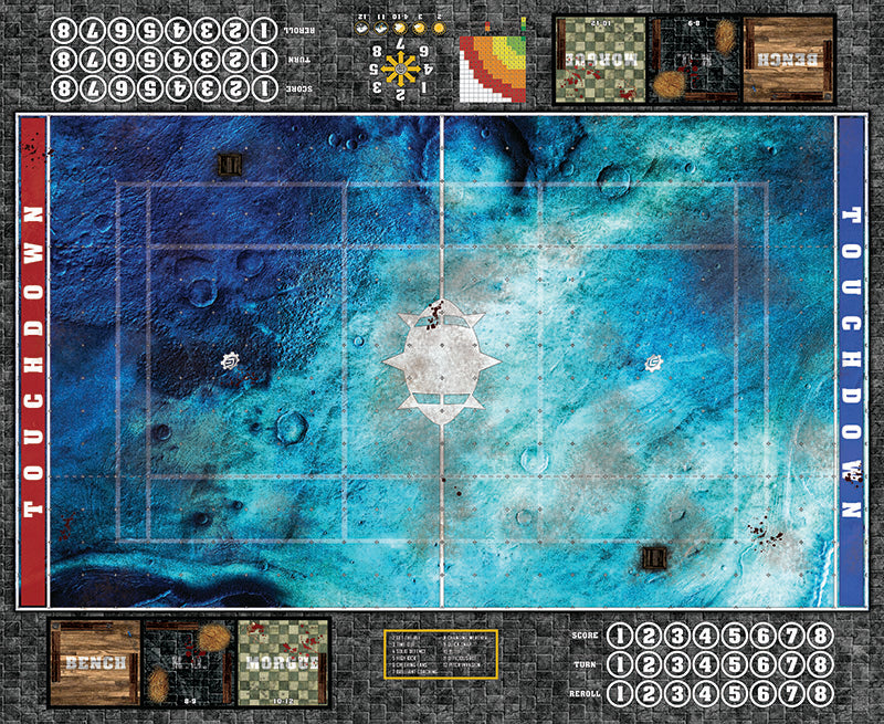 Mats by Mars: Rimecrust Fantasy Football Play Mat / Pitch