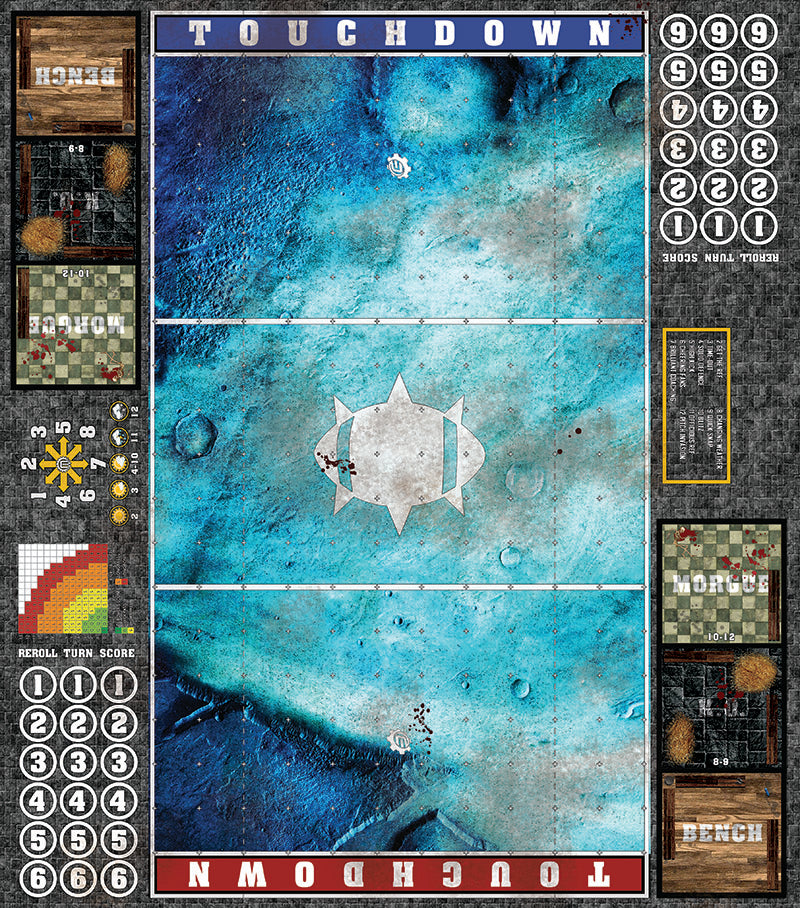 Mats by Mars: Rimecrust Fantasy Football Play Mat / Pitch