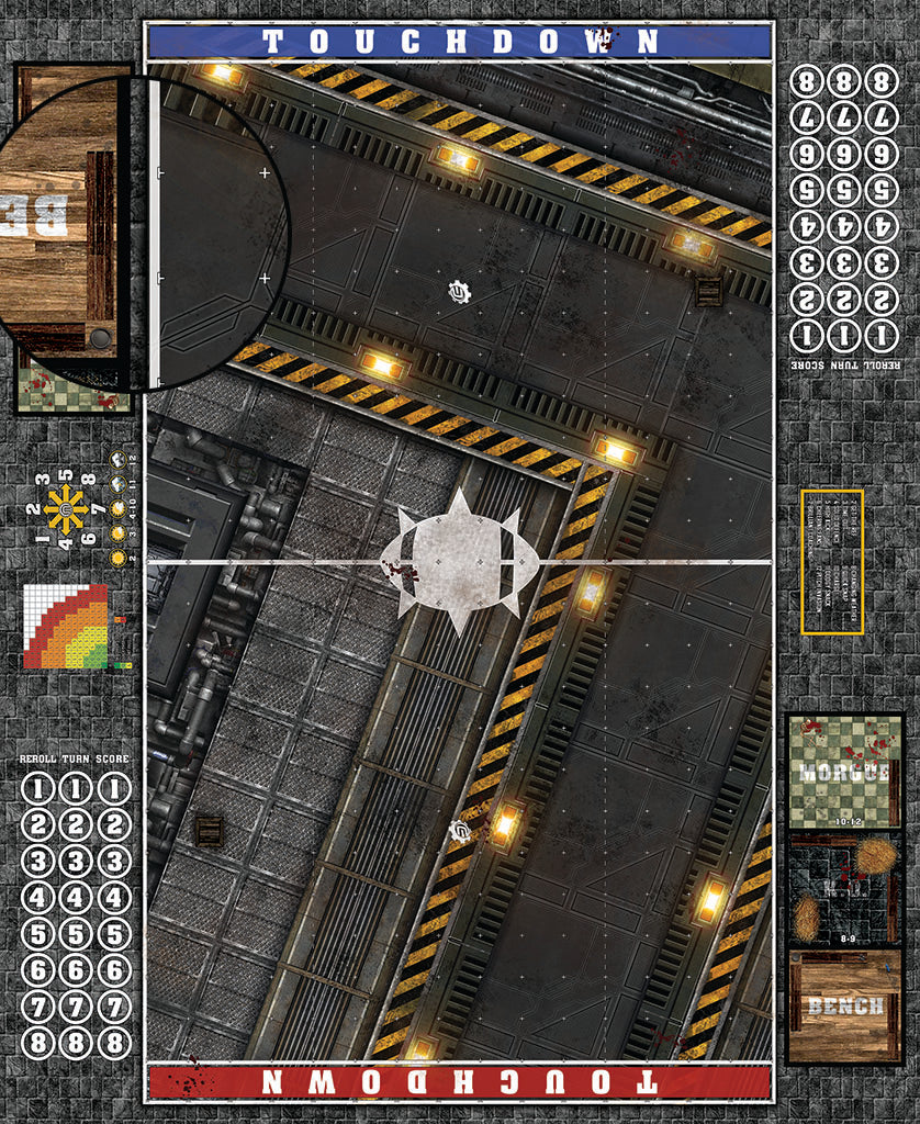 Custom Fantasy Football Play Mat / Pitch 11s