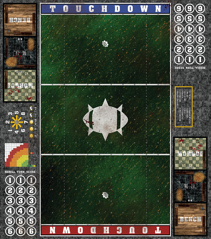 Mats by Mars: Carnivale Canals Fantasy Football Play Mat / Pitch