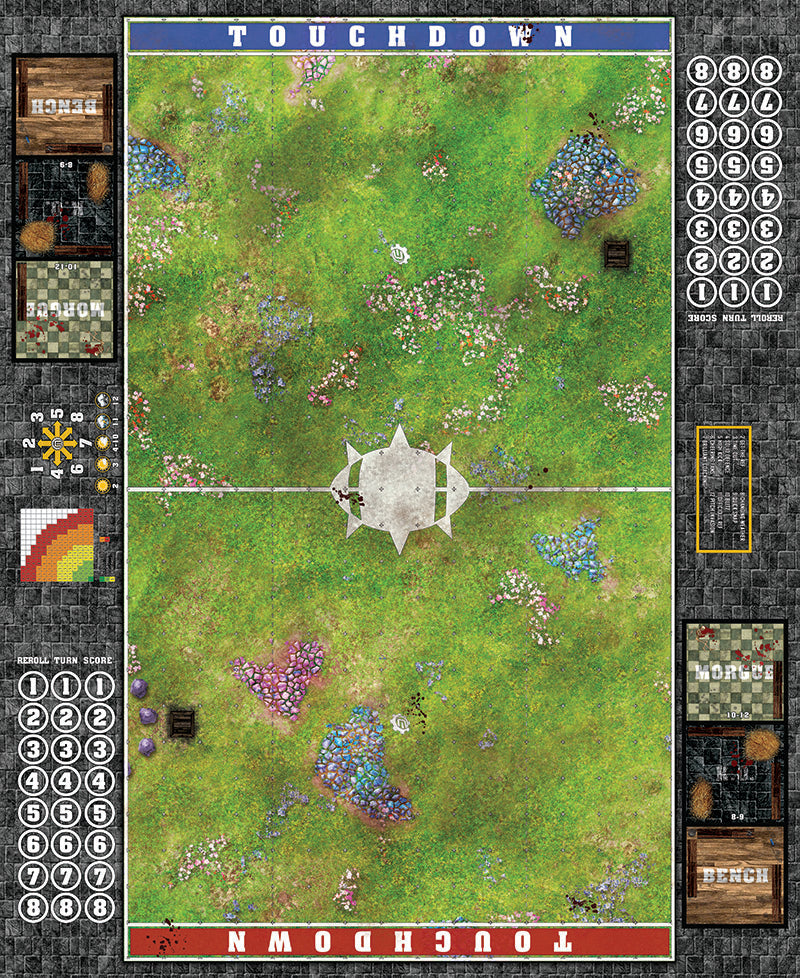 Mats by Mars: Faewild Fields Fantasy Football Play Mat / Pitch