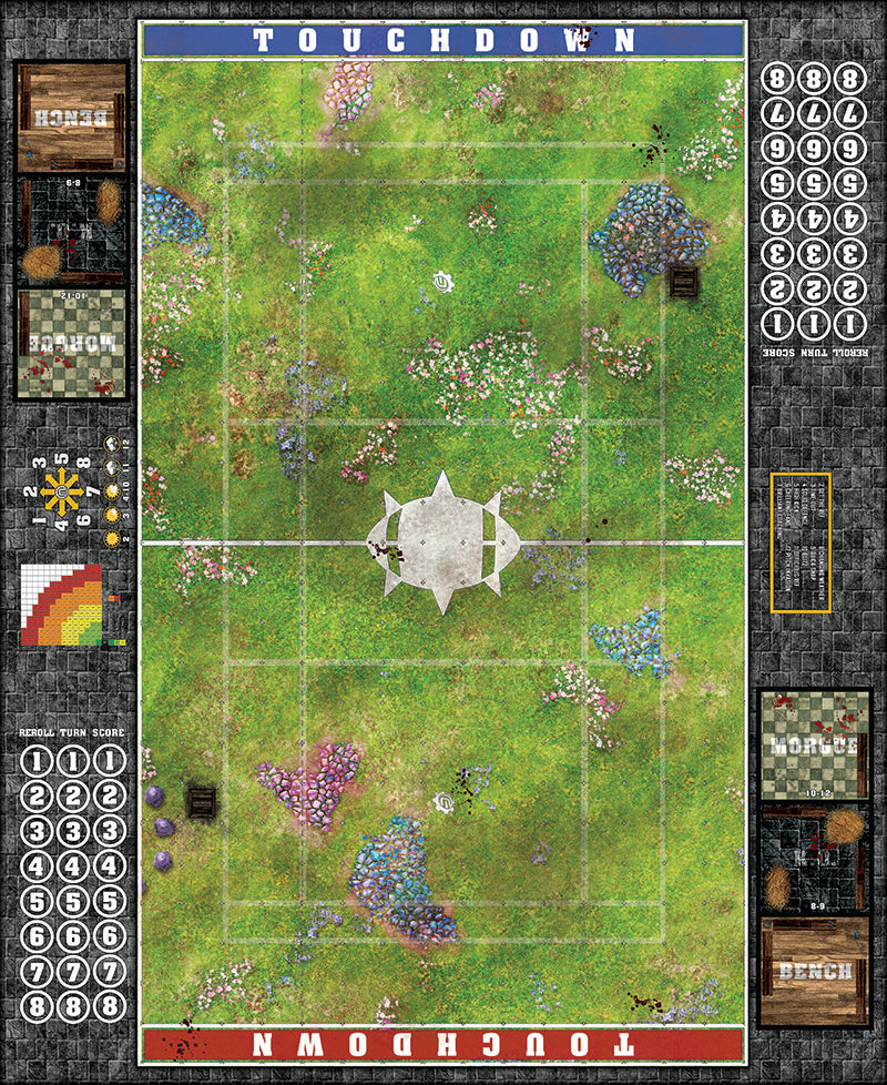 Mats by Mars: Faewild Fields Fantasy Football Play Mat / Pitch