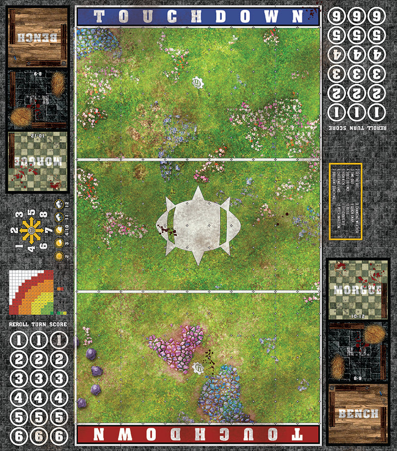 Mats by Mars: Faewild Fields Fantasy Football Play Mat / Pitch