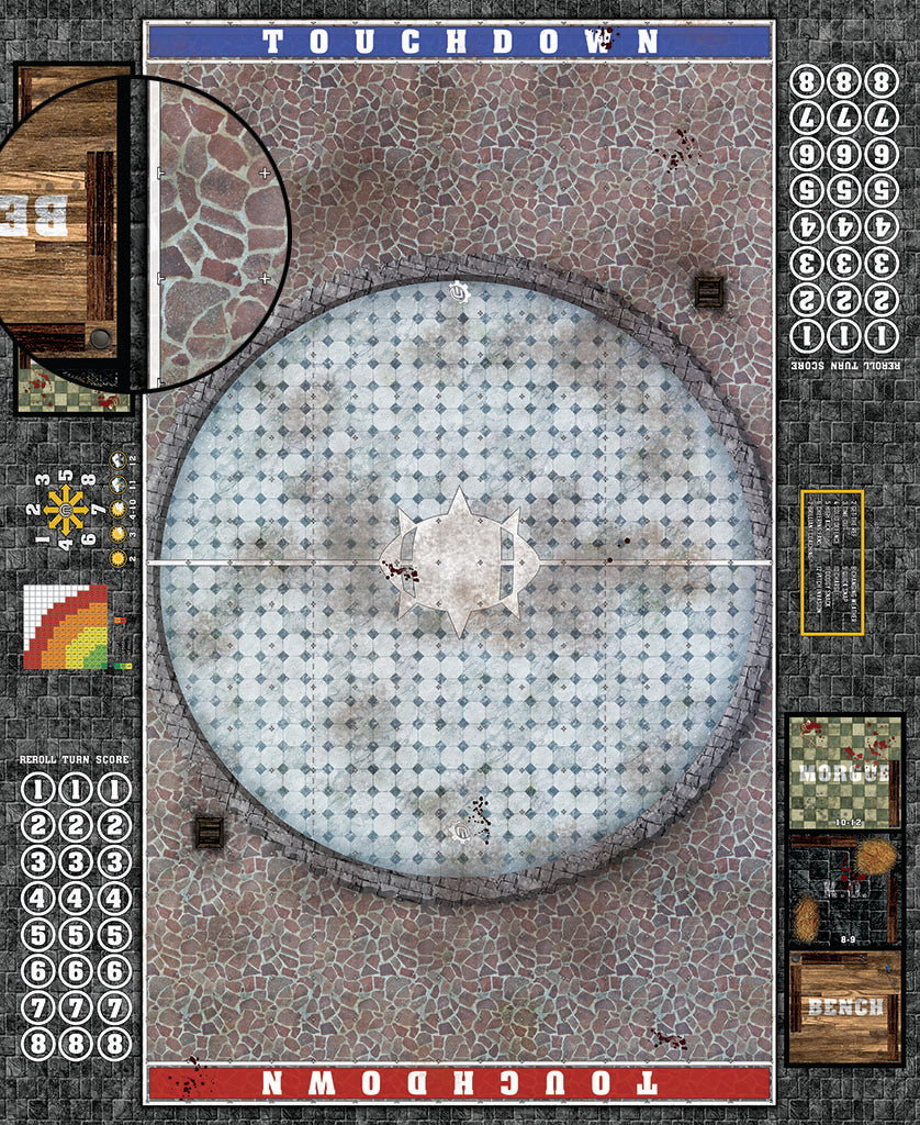 Custom Fantasy Football Play Mat / Pitch 11s