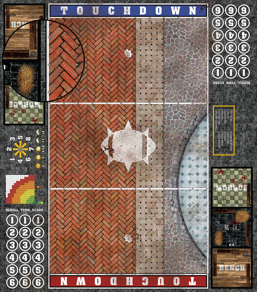 Mats by Mars: Palazza Fantasy Football Play Mat / Pitch