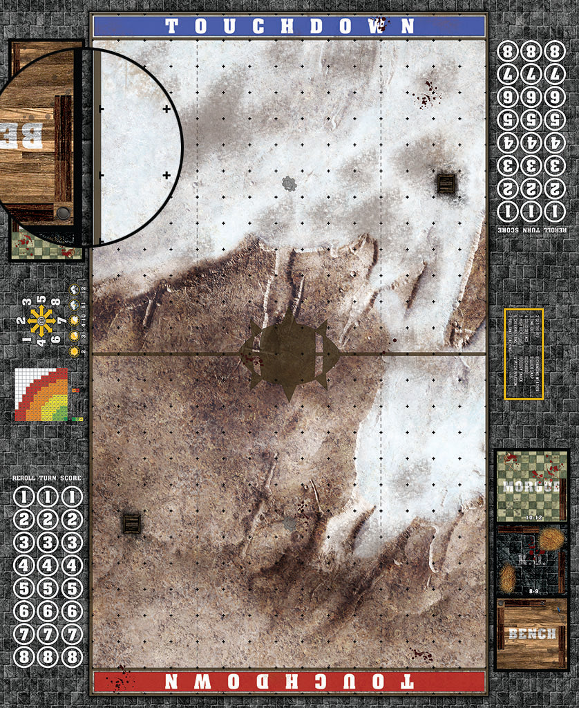 Custom Fantasy Football Play Mat / Pitch 11s