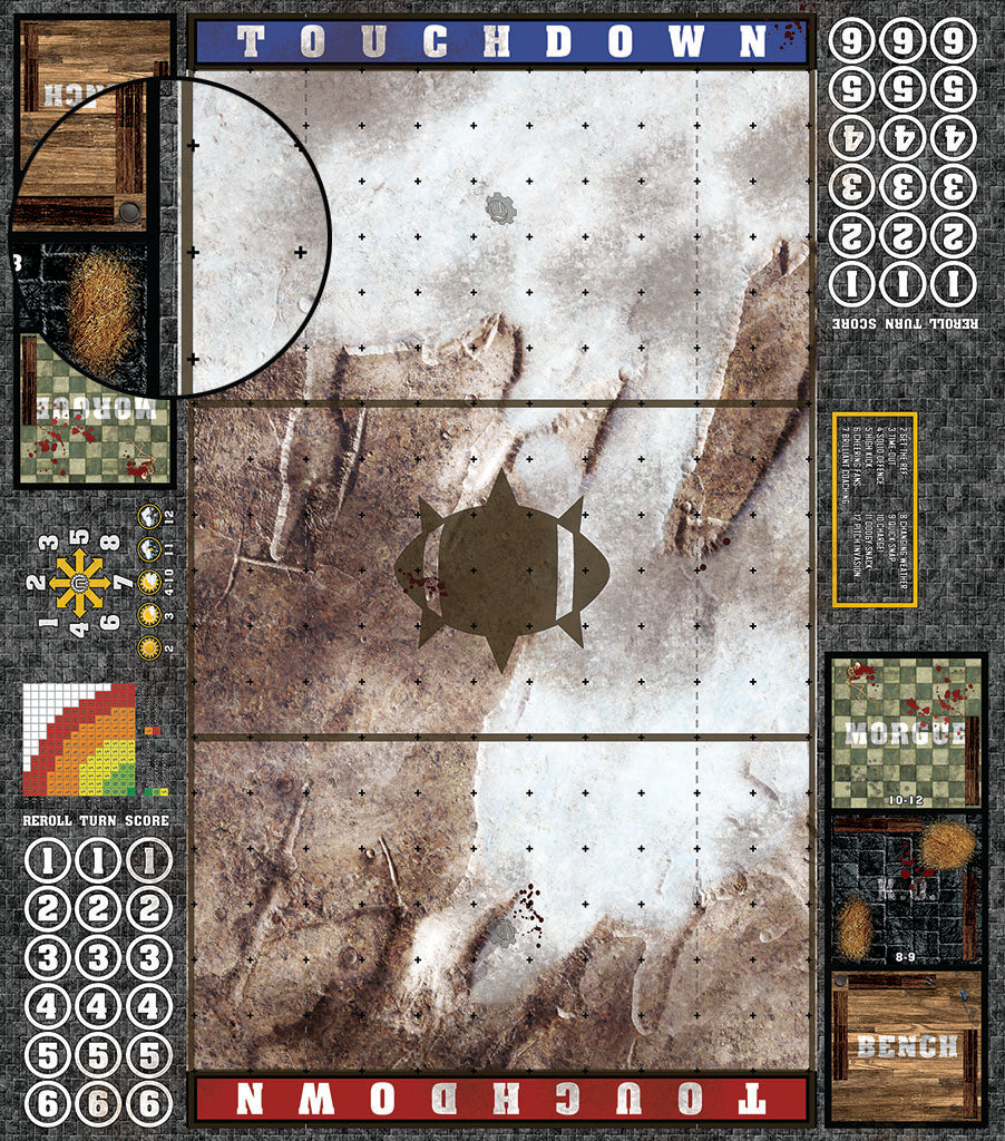 Custom Fantasy Football 7s Play Mat / Pitch from Mats by Mars