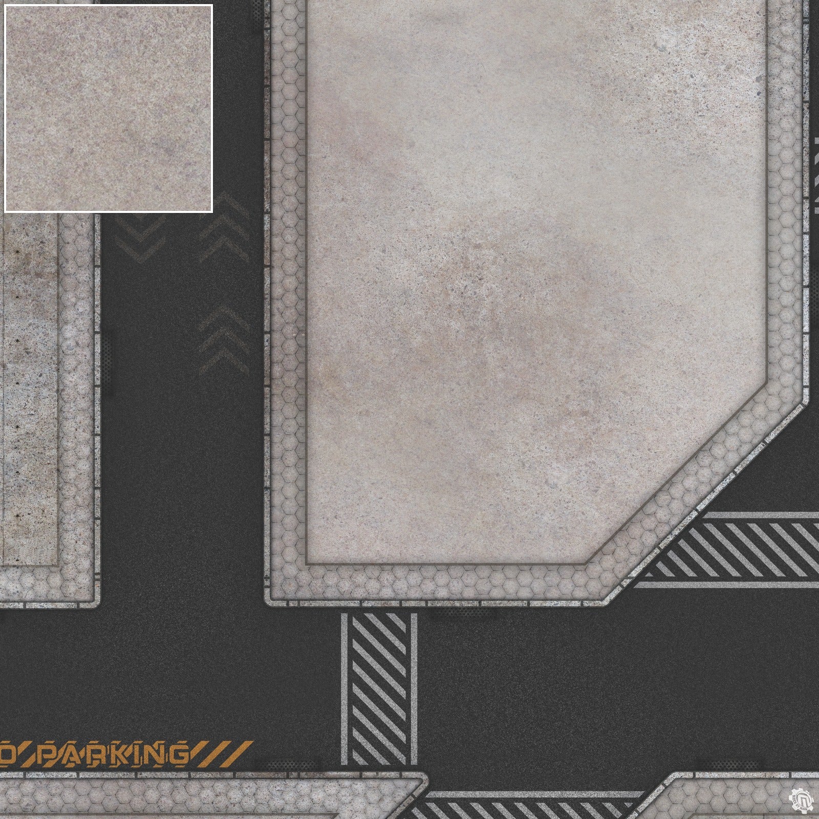 Mats by Mars: Hab Blok C Tabletop Wargaming Play Mat