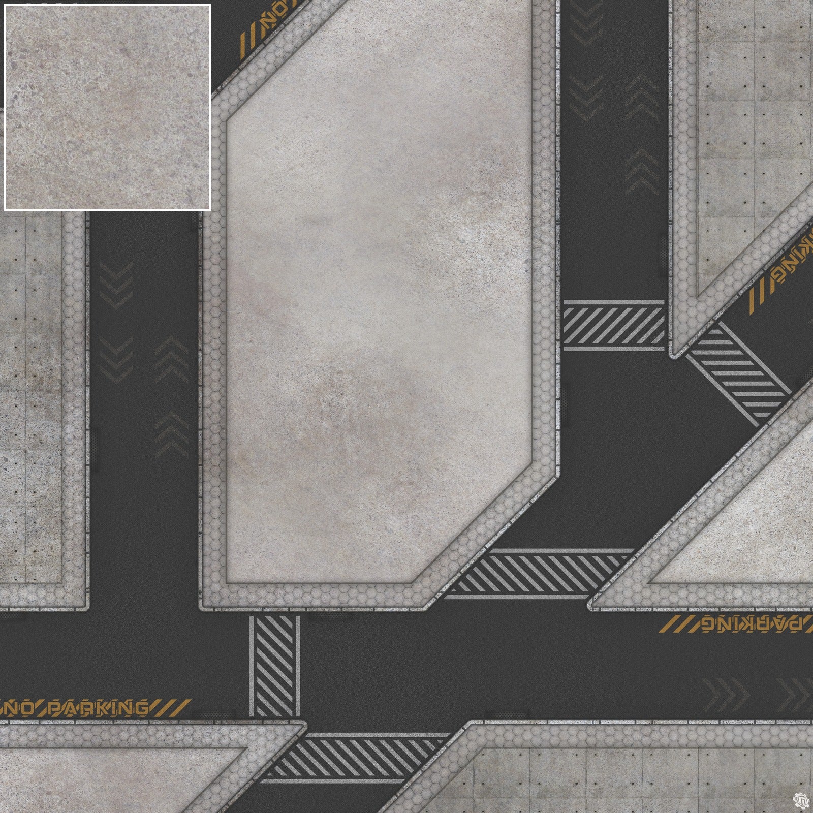 Mats by Mars: Hab Blok C Tabletop Wargaming Play Mat
