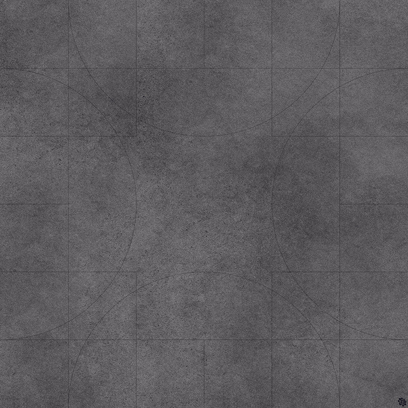 Mats by Mars: Koncrete Blok (Extra Dark) Tabletop Wargaming Play Mat