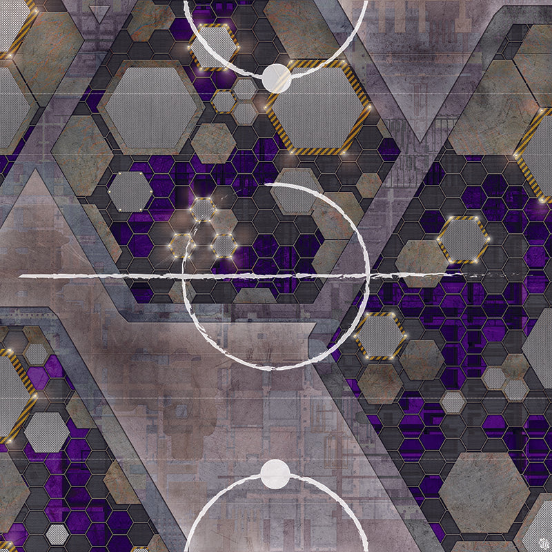 Mats by Mars: Quinfinity Amethyst Tabletop Wargaming Play Mat