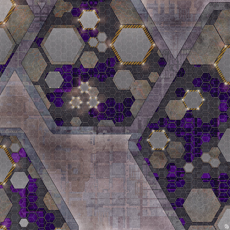 Mats by Mars: Quinfinity Amethyst Tabletop Wargaming Play Mat