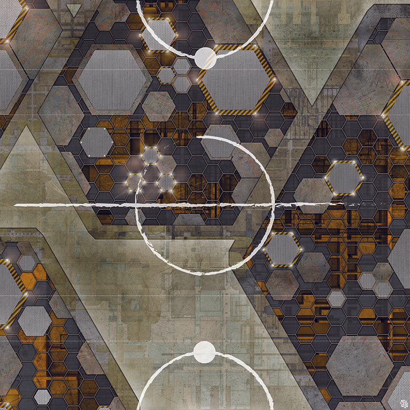 Mats by Mars: Quinfinity Citrine Tabletop Wargaming Play Mat